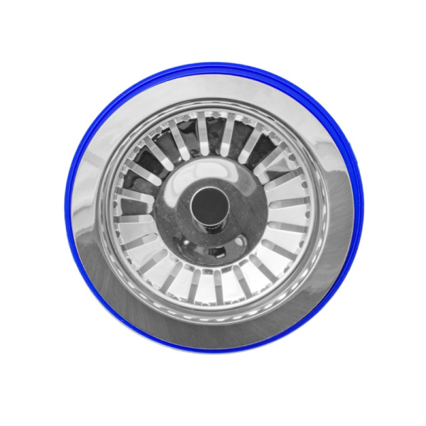 Выпуск для мойки Unicorn 3 1/2" прикручивающийся, с нержавеющей решеткой, с винтом 6х80