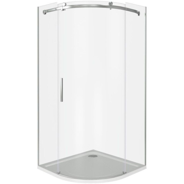 Душевое ограждение BAS Good Door Altair R-90-C-CH 1000х1000х1950 прозрачное стекло