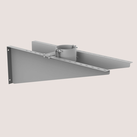 Опора угловая DN200 L485-810 мм Теплодар, для крепления к стене/потолку трубы дымохода