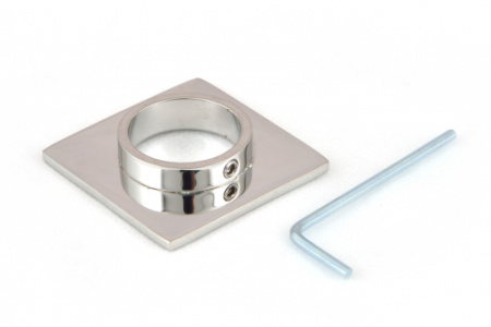 Отражатель Сунержа SQUARE S 50х50х3 26.5 мм, нержавеющая сталь, для полотенцесушителей, разъемный