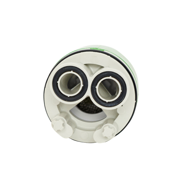 Картридж IDDIS Optima Home 35 мм, EcoStop, EcoControl высокий, керамический, для смесителя, с ножками, зеленый 02ESC35i82