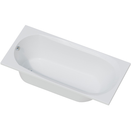 Ванна Corpa Nera Milano 160х70 см, акриловая, цвет- белая, (без гидромассажа, рамы, сифона, фронтальной панели) прямоугольная, встраиваемая/приставная, универсальная