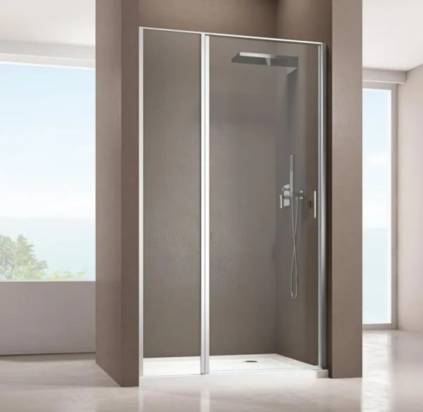 Душевая дверь Allen Brau Priority 1200х2000х6 мм распашная, прозрачное стекло/профиль хром, в нишу, универсальная установка Душевая дверь Allen Brau Priority 1200х2000х6 мм распашная, прозрачное стекло/профиль хром, в нишу, универсальная установка