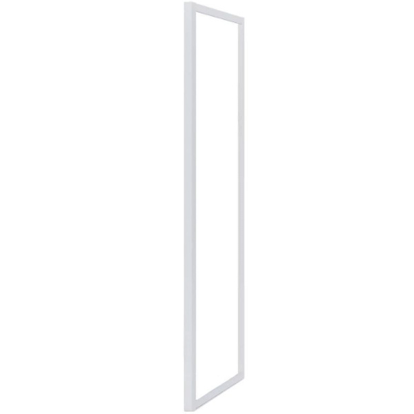 Шторка для ванны BAS "700 мм" боковая часть 70х145 см, прозрачное стекло, профиль белый, правая/левая, плоская боковая часть (панель)