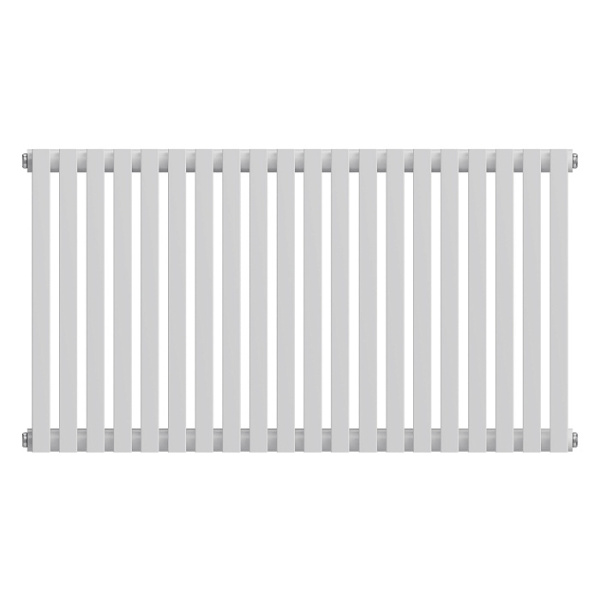 Радиатор Royal Thermo Shift Q30 C2050 стальной 2 трубчатый, 20 секций, боковое подключение, для отопления квартиры, дома, водяные, мощность 2040 Вт, настенный, цвет белый RAL9016