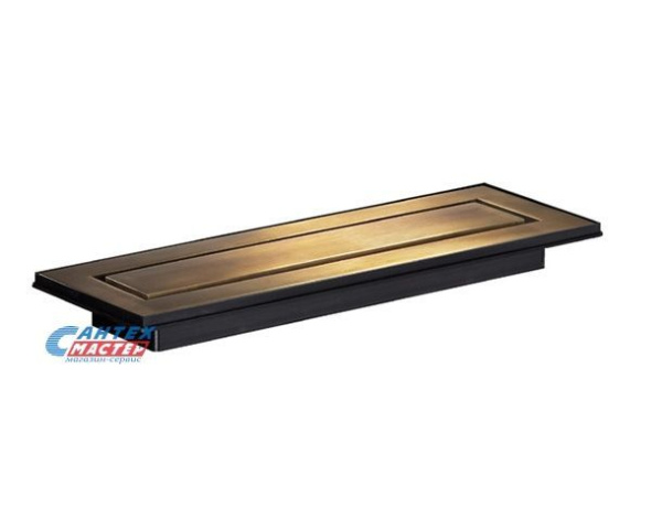 Решетка с подрамником из нержавеющей стали-бронзовая 300х100, HL 052.4 - 300 x 100