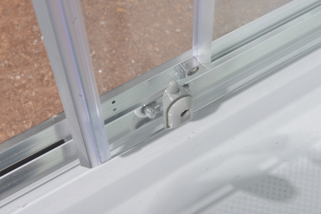 Душевая кабина 80х120х225 см Omega NEW L/R, BandHours поддон низкий, прямоугольная, угловая, открытая