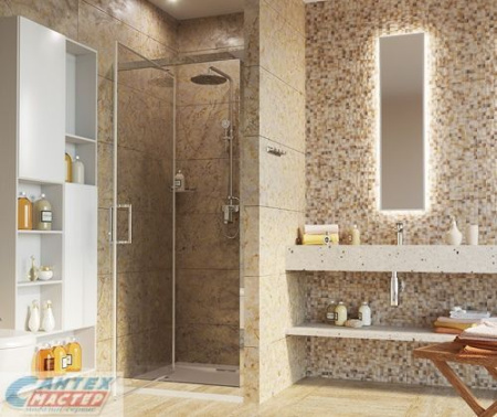 Душевая дверь Wasserkraft Salm 27I04 900x2000 профиль хром прозрачное стекло в нишу, открывание правое/левое, прозрачное закаленное стекло, раздвизжная, профиль хром, прямоугольная (душевое ограждение без поддона) Душевая дверь Wasserkraft Salm 27I04 900x2000 профиль хром прозрачное стекло в нишу, открывание правое/левое, прозрачное закаленное стекло, раздвизжная, профиль хром, прямоугольная (душевое ограждение без поддона)