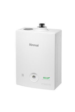 Котел газовый RINNAI BR-RE42 (420 кв.м) 42 кВт мощность, дымоход 75/100 "Комфорт Евро", традиционный, двухконтурный, (2х), настенный, с закрытой камерой сгорания