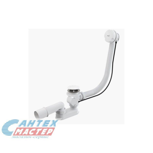 Обвязка Alcaplast для ванны автомат click clack белая A51BM