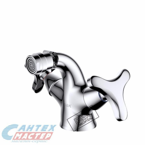 Смеситель для биде D&K Hessen Goethe хром DA1382241