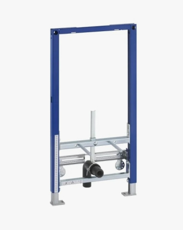 Система инсталляции для биде Geberit Duofix  (без клавиши, кнопки), система для подвесного биде, комплект, размеры рамы (каркас) 50х10 см, в капитальную стену, монтажная высота 98 см, скрытая, в сборе