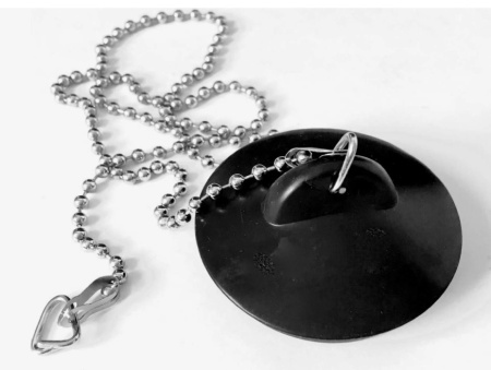 Пробка для ванны/мойки WIRQUIN d47 мм, с цепочкой 30718254