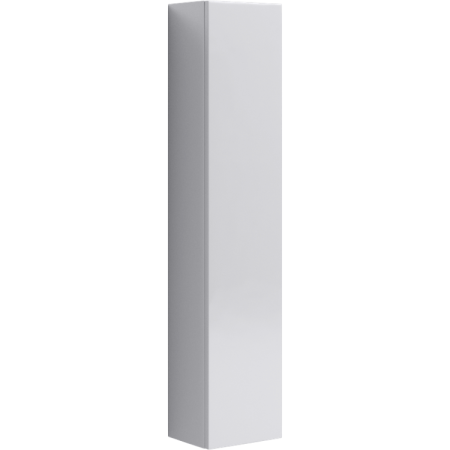 Пенал Aqwella Анкона П25, 120х25х20 см, подвесной, (левый/правый/универсальный), с дверцей, с полками, цвет белый глянец, в ванную комнату