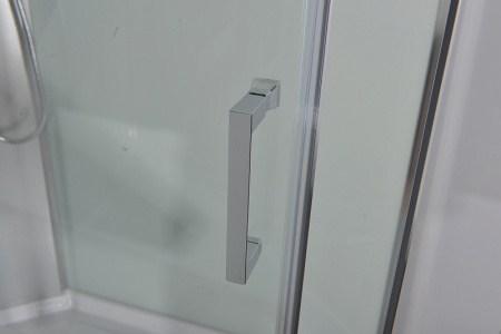 Душевая кабина 80х120х225 см Omega NEW L/R, BandHours поддон низкий, прямоугольная, угловая, открытая