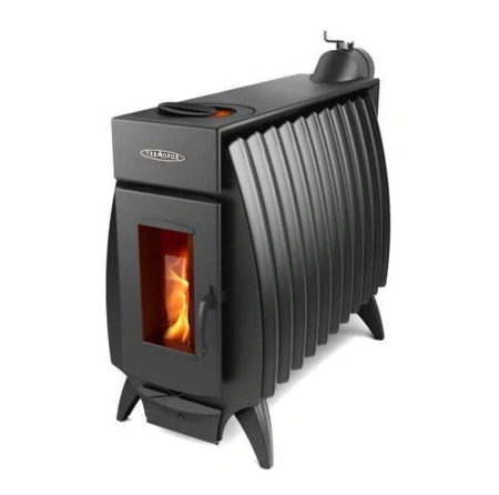 Печь отопительно-варочная ТМФ (TMF) Огонь-Батарея 11Б антрацит, дрова