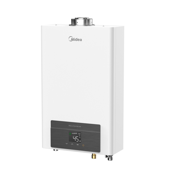 Газовая колонка Midea турбированная, проточная, 20 кВт 10л/мин закрытая камера сгорания, 230В. Wi-Fi MGIWH-10-CC SEINE