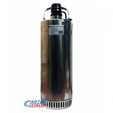 Насос погружной Unipump Spsn 2200 F, 25 м³/час, напор 40 м, 0.22 кВт, кабель 5 м, дренажный, с нижним забором, с поплавком, вихревой, электрический, для откачки чистой, грязной (4 мм) воды