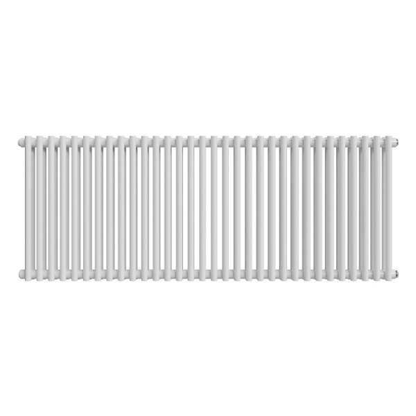 Радиатор Royal Thermo Shift R22 C2050 стальной 2 трубчатый, 32 секции, боковое подключение, для отопления квартиры, дома, водяные, мощность 1984 Вт, цвет белый RAL9016