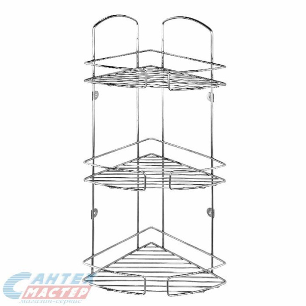 Полка Milardo трехярусная угловая 111WC30M44