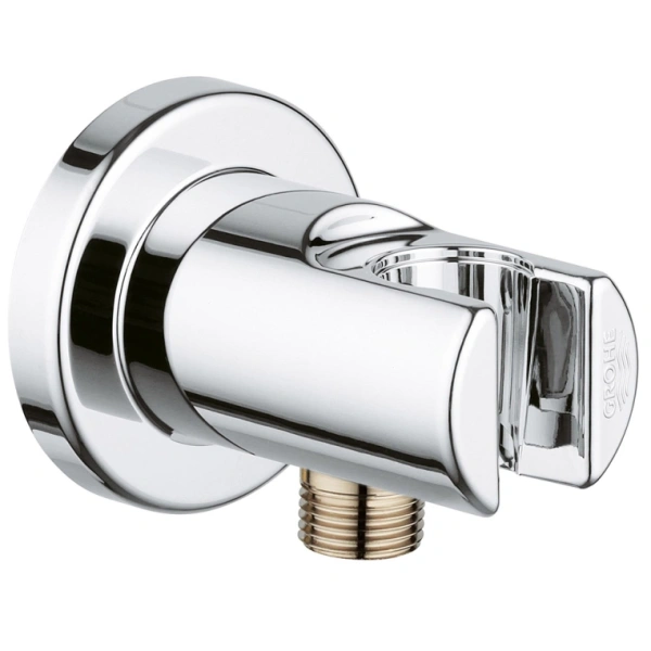 Смеситель с гигиеническим душем Grohe BauFlow встраиваемый, однорычажный, без излива, с гибким шлангом/лейкой, латунь, цвет хром 29328000