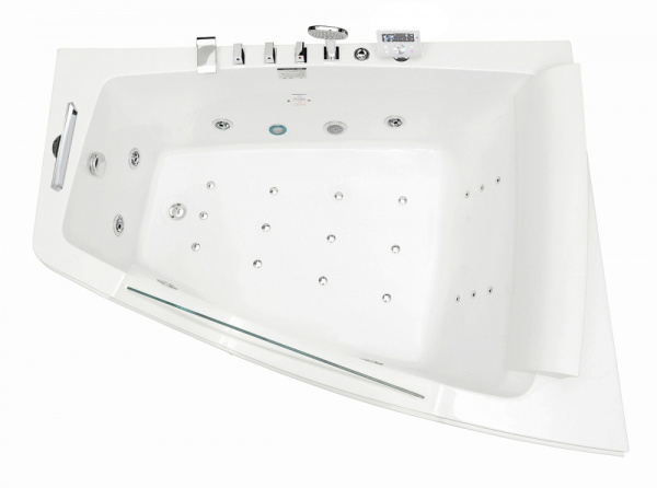 Ванна Gemy 170х130х75 акриловая с гидромассажем G9056 O R