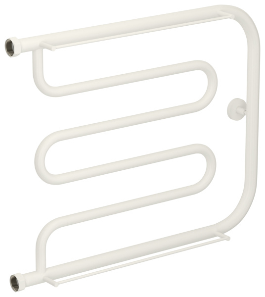 Полотенцесушитель Сунержа "Лира+" 2 полки 500x650 Н. Г. 1", водяной, цвет матовый белый