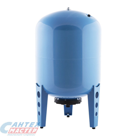 Бак расширительный 200 л (синий) Джилекс 200 ВП К на ножках, на пол, вертикальный, мембранный, накопительный, напольный,  гидроаккумулятор 7154