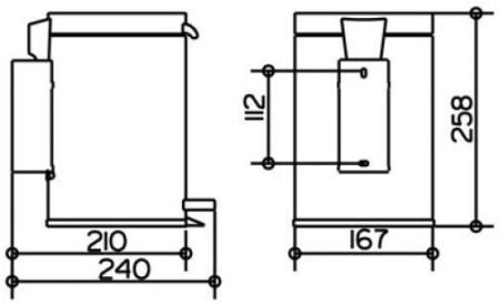 Ведро для мусора Keuco Plan 3 л, настенное/подвесное, хром (с эффектом полированной нержавеющей стали), металл