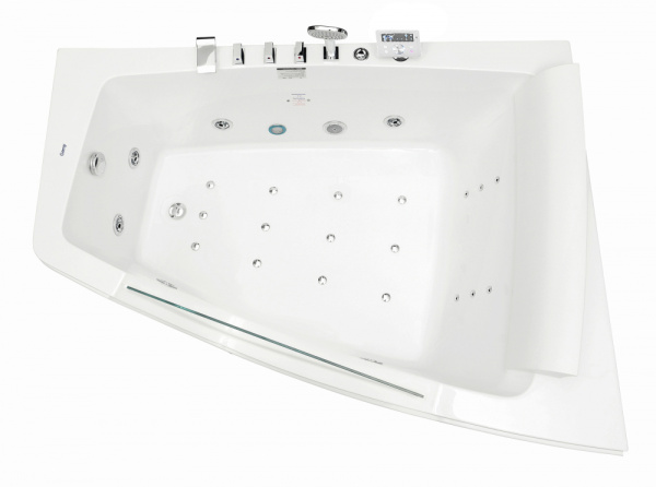 Ванна Gemy 170х130х75 акриловая с гидромассажем G9056 K R