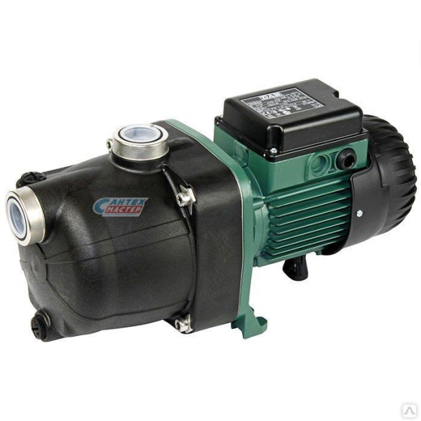 Насос поверхностный DAB EUROINOX 40/50 T, 4.8 м³/ч, напор - 57.7 м, 1.18 кВт, (230/380 В) дренажный, самовсасывающий, центробежный, горизонтальный, электрический, чугунный, бытовой, для чистой воды, водоснабжения частного дома, дачи, полива