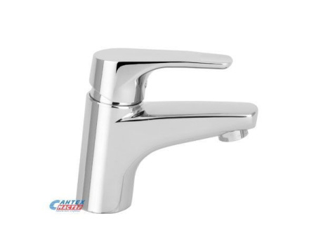 Смеситель для раковины Mofem 100 Junior Evo однорычажный, излив короткий, длина 100 мм, керамический, латунь, цвет хром, без донного клапана