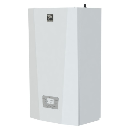 Котел газовый Lemax Prime-V20, 20 кВт  (200 кв.м), 220В, двухконтурный, настенный, традиционный, ЖК дисплей, с закрытой камерой сгорания