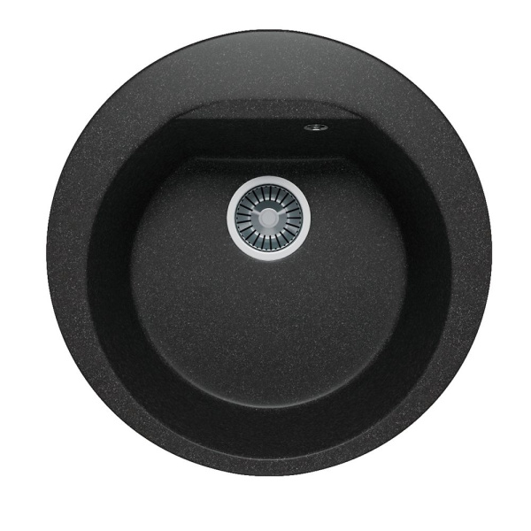 Мойка Polygran Atol-460, 46х21.6 см, врезная, из искусственного камня, прямоугольная, цвет черная, с отверстием под смеситель, слив-перелив, с сифоном, для кухни Мойка Polygran Atol-460, 46х21.6 см, врезная, из искусственного камня, прямоугольная, цвет черная, с отверстием под смеситель, слив-перелив, с сифоном, для кухни