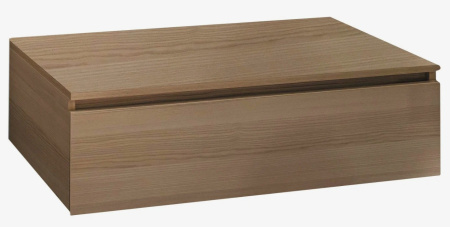 Ящик под консоль Armadi Art Loft 100 light wood 1 полка, 100х48х29 см, навесной, цвет дуб светлый, 1 выдвижной ящик, подходит для консоли Armadi Art Lof 100, шкаф/шкафчик подвесной, доводчик, прямоугольный