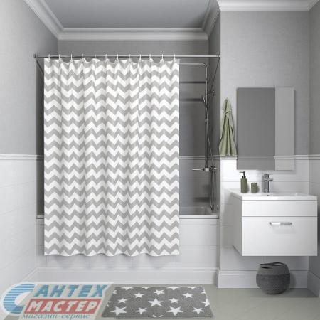 Шторка Iddis для ванной комнаты Basic 180х180 B07P118i11