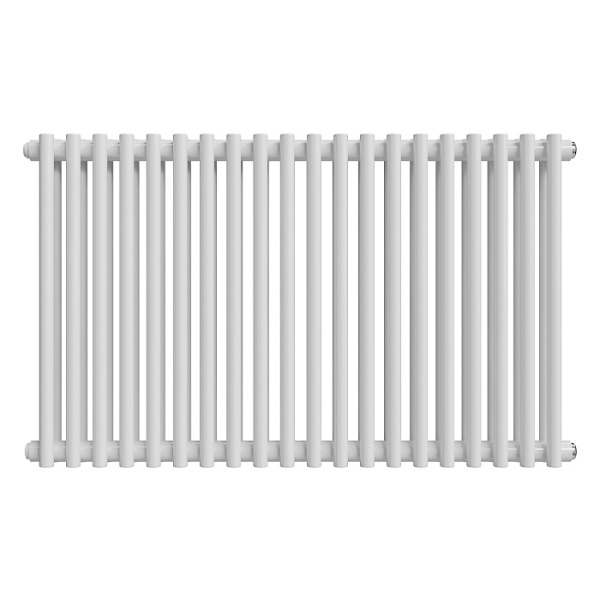 Радиатор Royal Thermo Shift R22 C2050 стальной 2 трубчатый, 20 секций, боковое подключение, для отопления квартиры, дома, водяные, мощность 1240 Вт, цвет белый RAL9016