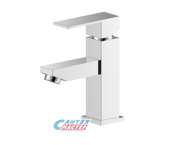 Смеситель для раковины/умывальника Olives GRANADA 05100GN однорычажный, неповоротный, керамический картридж, длина излива 97 мм, латунь, цвет хром