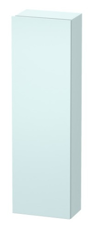Пенал Duravit DuraStyle, 40x24x180 см, подвесной, (правый), с дверцей, с полкой, со стеклянными полками, цвет: светло-голубой, в ванную комнату