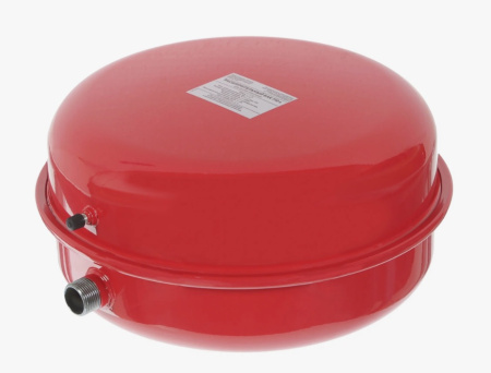 Бак расширительный 12 л, BELAMOS 12FL (красный) горизонтальный гидроаккумулятор, (экспанзомат), плоский, подвесной