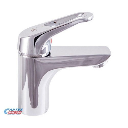 Смеситель для раковины Mofem 100 Trend Plus Art однорычажный, излив короткий, длина 98 мм, керамический, латунь, цвет хром, без донного клапана