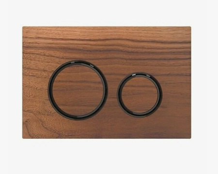 Кнопка смыва Geberit Sigma21, черный, черный орех. сплав цинка, клавиша управления для сливного бачка, инсталляции унитаза, двойная, механическая, панель, универсальная, размер 24,6х16,4х1 см