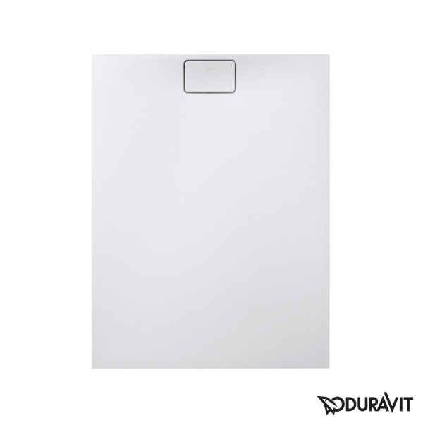 Душевой поддон Duravit Stonetto 120х90х5 см, минеральное литье DuraSolid, цвет: белый, антискольжение, (без установочного комплекта, без экрана, без слива), прямоугольный