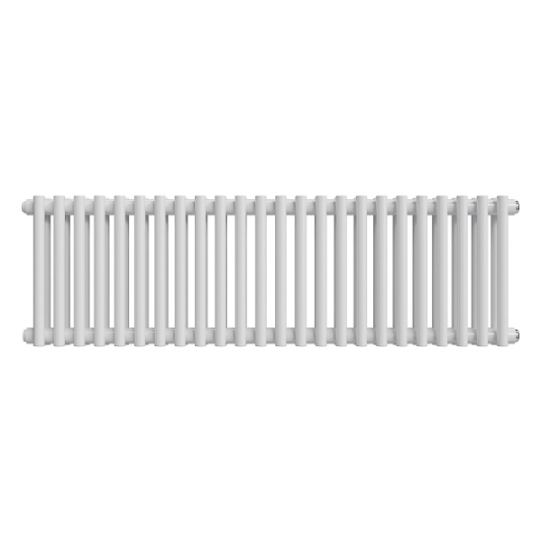 Радиатор Royal Thermo Shift R22 C2030 стальной 2 трубчатый, 24 секции, боковое подключение, для отопления квартиры, дома, водяные, мощность 984 Вт, цвет белый RAL9016