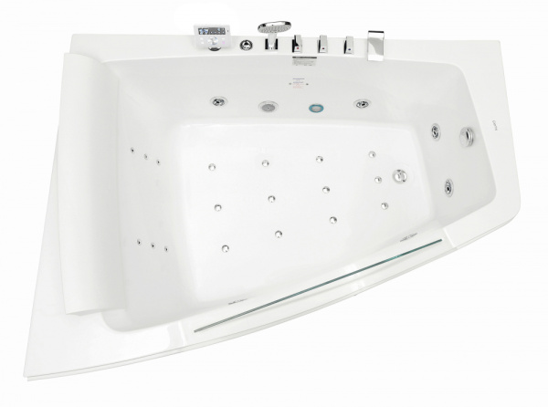 Ванна Gemy 170х130х75 акриловая с гидромассажем G9056 K L