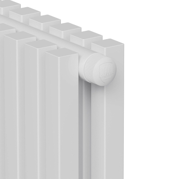 Радиатор Royal Thermo Shift Q30 VC2050 стальной 2 трубчатый, 20 секций, нижнее подключение, для отопления квартиры, дома, водяные, мощность 2040 Вт, настенный, цвет белый RAL9016