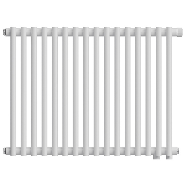 Радиатор Royal Thermo Shift R22 VC2050 стальной 2 трубчатый, 16 секций, нижнее подключение, для отопления квартиры, дома, водяные, мощность 992 Вт, настенный, цвет белый RAL9016