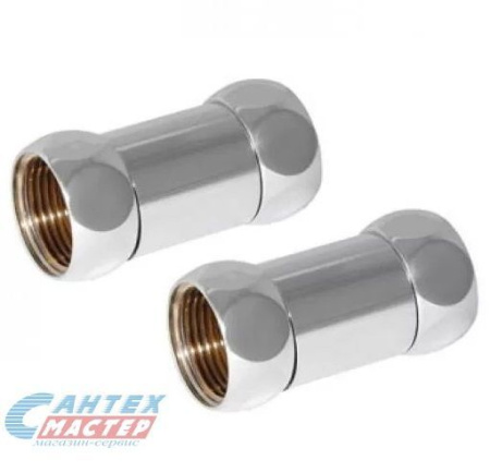 Соединение прямое 3/4х1/2" в/в Luxon для полотенцесушителя (пара) LUX-730SCH0504