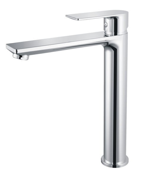 Смеситель для умывальника HAIBA однозахватный, неповоротный, латунный, длина 207 мм, латунь, цвет хром