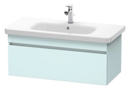 Тумба/шкафчик для консоли/столешницы Duravit DuraStyle под раковину 80х54,8х51,2 см, подвесная, ДСП, цвет: светло-голубой, 1 выдвижной ящик, прямоугольная